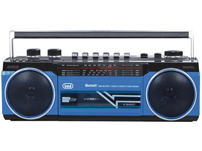 Draagbare Bluetooth Radio Trevi RR 501 BT Blauw Zwart/Blauw