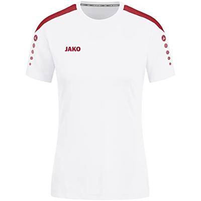 JAKO 4223 Shirt Power Km - Wit/Rood - L