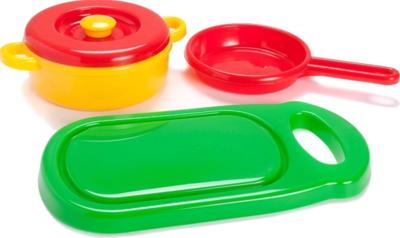 Pot pan en snijplank Pot pan en snijplank