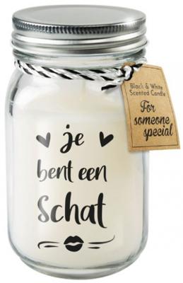 Geurkaars in glas - Je bent een schat