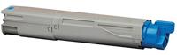 Oki Toner Kit cyaan - 2500 pagina&apos;s - 43459371 - thumbnail