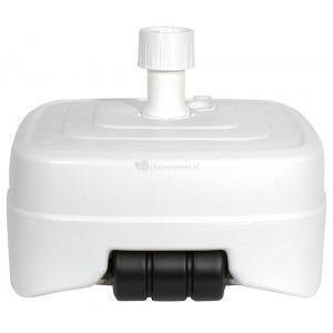 Parasolvoet kunststof vulbaar 50 liter wit Parasolvoet kunststof vulbaar 50 liter wit