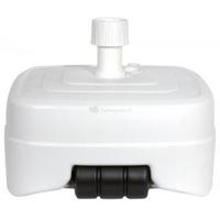 Parasolvoet kunststof vulbaar 50 liter wit - thumbnail