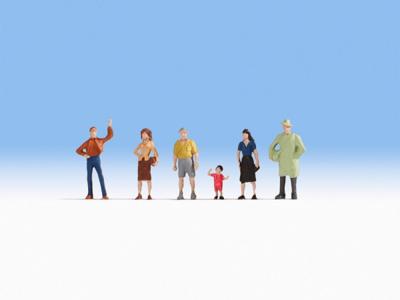 NOCH 38100 N Passanten. figuren Geverfd, Staand