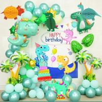 Honeycomb Hangdecoratie Dinosaurus Dino-Mite (3st) - thumbnail