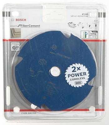 Bosch Accessories Bosch Power Tools 2608644554 Cirkelzaagblad 160 x 20 mm Aantal tanden: 4 1 stuk(s)