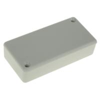 Hammond Electronics 1551KGY Euro-behuizing 80 x 40 x 20 ABS Grijs-wit (RAL 7035) 1 stuk(s) - thumbnail
