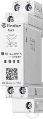 Finder 80.01.0.240.N000 Tijdrelais Multifunctioneel 1 stuk(s) Tijdsduur: 2 s - 24 h Finder 80.01.0.240.N000 Tijdrelais Multifunctioneel 1 stuk(s) Tijdsduur: 2 s - 24 h
