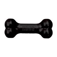 KONG - Extreme Goodie Bone - Duurzaam Rubber Hondenbot voor Power Chewers, Zwart - Voor Grote Honden - thumbnail