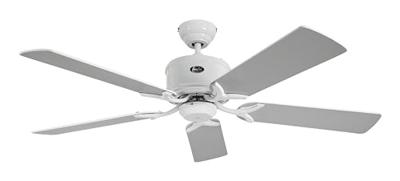 CasaFan Eco Elements Plafondventilator 23 W (Ø x h) 132 cm x 285 mm Wit-lak Met afstandsbediening