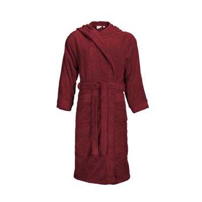 The One Badjas met capuchon 420 gram Burgundy-XXL/XXXL The One Badjas met capuchon 420 gram Burgundy-XXL/XXXL