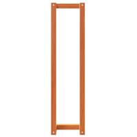 Handdoekenrek 23x18x90 cm massief grenenhout wasbruin - thumbnail