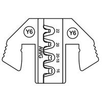 TOOLCRAFT TO-9625893 Krimpinzetstuk Yazaki YES/YESC 0,64x0,64 verzegeld contact, Yazaki Terminal 7116-1471 0.35 tot 0.5 mm² Geschikt voor merk TOOLCRAFT - thumbnail