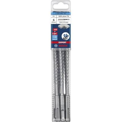 Bosch Accessories EXPERT SDS plus-7X 2608900161 Hamerboor 10-delig 6 mm Gezamenlijke lengte 215 mm SDS-Plus 10 stuk(s) Bosch Accessories EXPERT SDS plus-7X 2608900161 Hamerboor 10-delig 6 mm Gezamenlijke lengte 215 mm SDS-Plus 10 stuk(s)