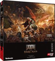 Doom The Dark Ages Puzzle - Slayer's Rag (1000 pieces) - thumbnail