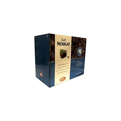Lonka Nougat, per stuk verpakt, 12g, doos van 214 stuks, pinda melkchocolade