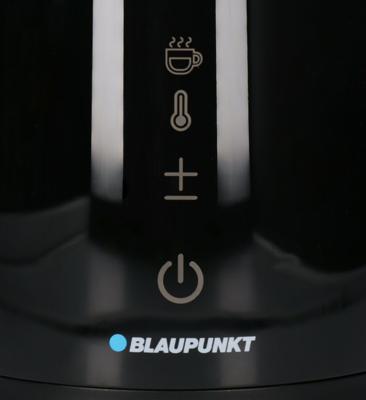 Blaupunkt EKD601 elektrische waterkoker met display, 1,7 l, 2200 W, zwart