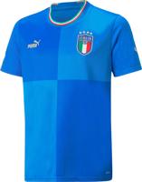 Italië Shirt Thuis Junior 2022-2023 - Maat 152 - Kleur: Blauw | Soccerfanshop - thumbnail