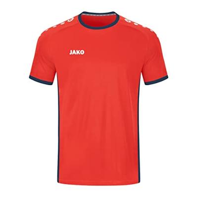 JAKO 4212 Shirt Primera Km - Flame/Navy - L