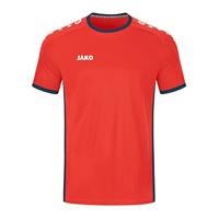 JAKO 4212 Shirt Primera Km - Flame/Navy - L - thumbnail