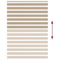 Zebra Blind 160x230 cm stofbreedte 155,9 cm polyester zandbruin - thumbnail