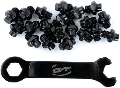 CONTEC mtb pedaal pins "r-pins select" ct pedal pins r-pins sel. alu blue 20pcs in.key