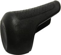 Gazelle Handvat dop links - zwart met zwarte bies - thumbnail