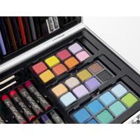 Creative Craft Group Luxe metalen kleurkoffer, 79dlg. - thumbnail