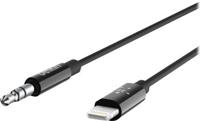 Belkin AV10172BT06-BLK audio kabel 1,8 m 3.5mm Zwart - thumbnail