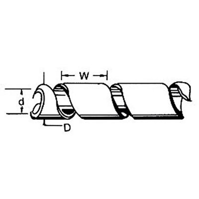 Fixapart Swb Ks-19 Spiraalband 15-100 mm Transparant