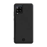 Valenta Leather Back Cover Snap Samsung Galaxy A42/A42 5G Black - thumbnail