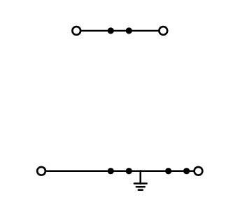 WAGO 2000-2228 Doorgangsklem 2-etages 3.50 mm Spanveer Toewijzing: L Grijs 50 stuk(s)