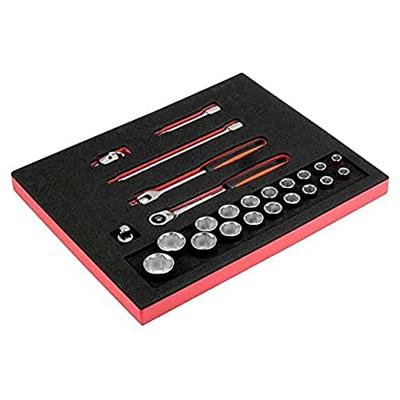 Bahco Foaminlay Fit&Go 2/3 met doppen en toebehoren 1/2" - 24-delig - FF1F2202