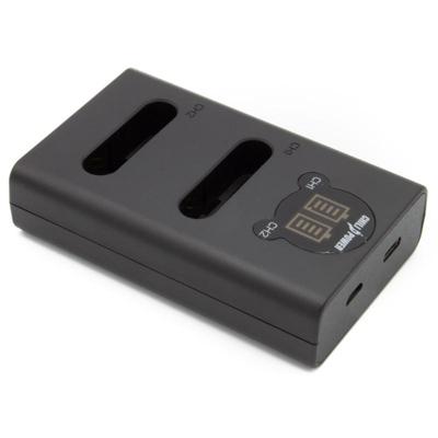 ChiliPower Olympus Li-90B / Li-92B dubbellader voor 2 camera accu's (tegelijk) ChiliPower Olympus Li-90B / Li-92B dubbellader voor 2 camera accu's (tegelijk)