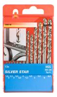 HSS Spiraalborenset Silver Star 1.5-6.5 mm cassette 13-delig KWB - Kwb - thumbnail