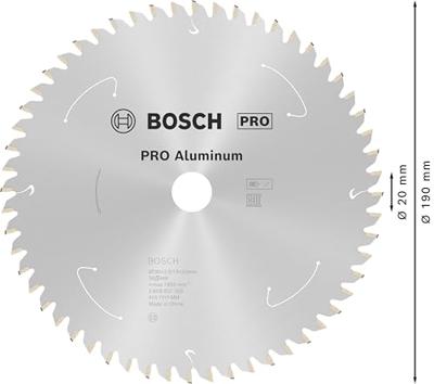 Bosch Accessories Bosch Power Tools 2608837770 Cirkelzaagblad 190 x 20 mm Aantal tanden: 56 1 stuk(s) Bosch Accessories Bosch Power Tools 2608837770 Cirkelzaagblad 190 x 20 mm Aantal tanden: 56 1 stuk(s)