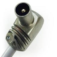 Enzo Technetics Set 2 stuks coaxpluggen haaks metaal 4G - 2074010 - thumbnail