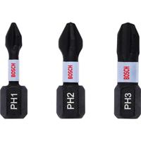 Bosch Accessories Bosch Power Tools 2608522470 Kruis-bit 3-delig Kruiskop Phillips - thumbnail