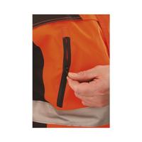 Leipold Doehle 40899-XXXL Signaaljas tambora fel oranje/zwart Maat: XXXL EN ISO 20471:2013, klasse 3, EN 343:2003+A1:2007, klasse 2/2 - thumbnail