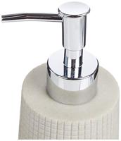 MSV Zeeppompje|dispenser - Squares - kunststeen - lichtgrijs - 7 x 18 - thumbnail