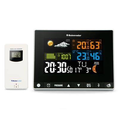 Alecto br700 buienradar 3in1 weerstation zwart