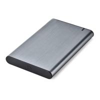 Gembird EE2-U3S-6-GR behuizing voor opslagstations HDD-/SSD-behuizing Aluminium 2.5 - thumbnail