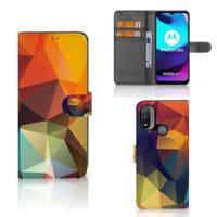 Motorola Moto E20 | E30 | E40 | Book Case | Polygon Color - thumbnail