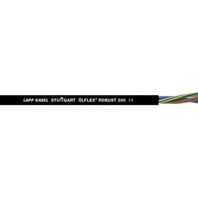 LAPP ÖLFLEX® ROBUST 200 Stuurstroomkabel 4 G 4 mm² Zwart 21817/500 500 m