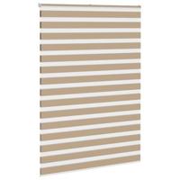 Zebra Blind 160x230 cm stofbreedte 155,9 cm polyester zandbruin - thumbnail