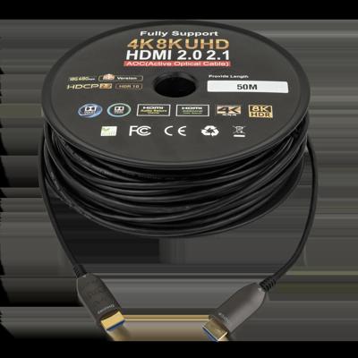 DAP HDMI 2.0 AOC 4K glasvezelkabel 15 meter