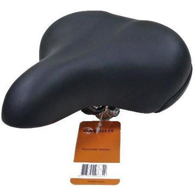 Mirage Zadel soft elastomeer zwart