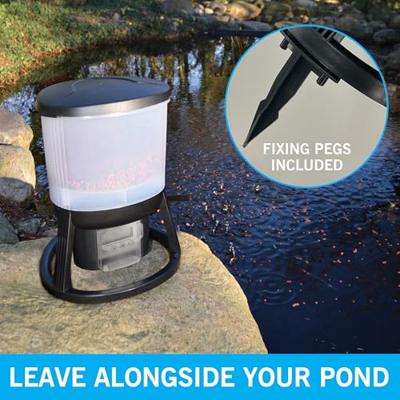 Evolution Aqua Evofeed Automatische Voerautomaat - Programmeerbaar met LCD Display, Geschikt voor 3-10mm Korrels