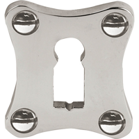 Formani TIMELESS MSNK37 sleutelplaatje klaver - glans nikkel - thumbnail