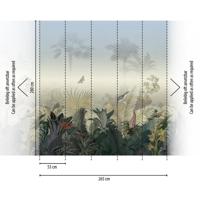 Livingwalls The Wall II - Bont - Palmen - 392701 - thumbnail